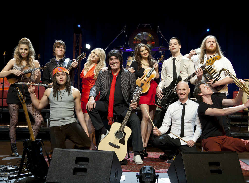 Jon English and the cast of Rock Revolution Jon English and the cast of Rock Revolution